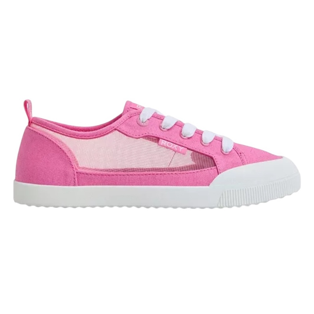 •NWT Roxy Women's Shorebreak Lace-Up Sneakers Size 7 Pink - Picture 2 of 10